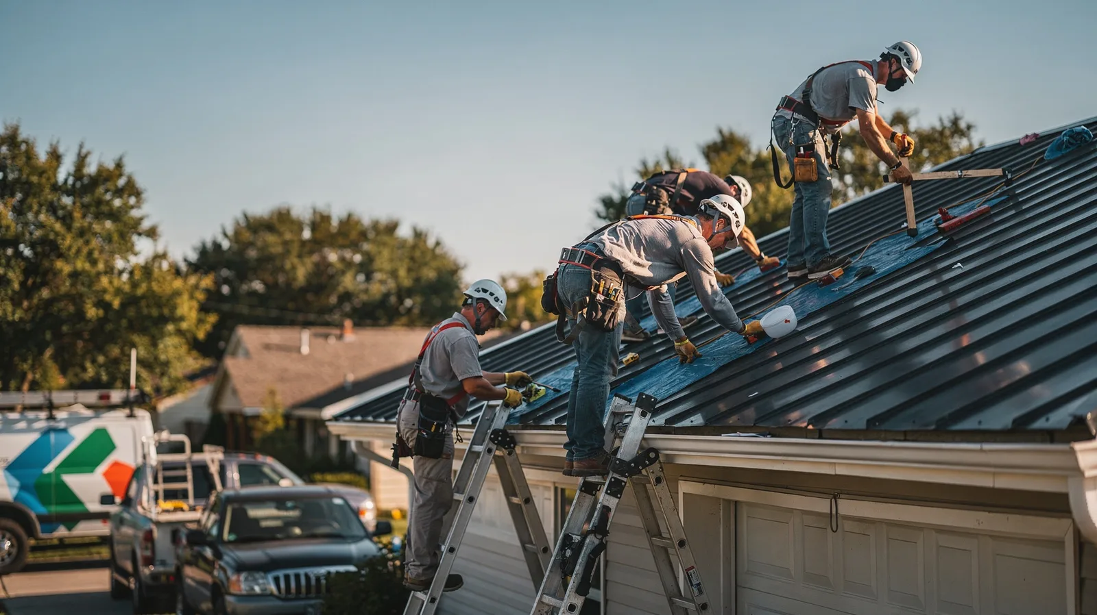 Metal Roof Installation in Brownstown, IL near me